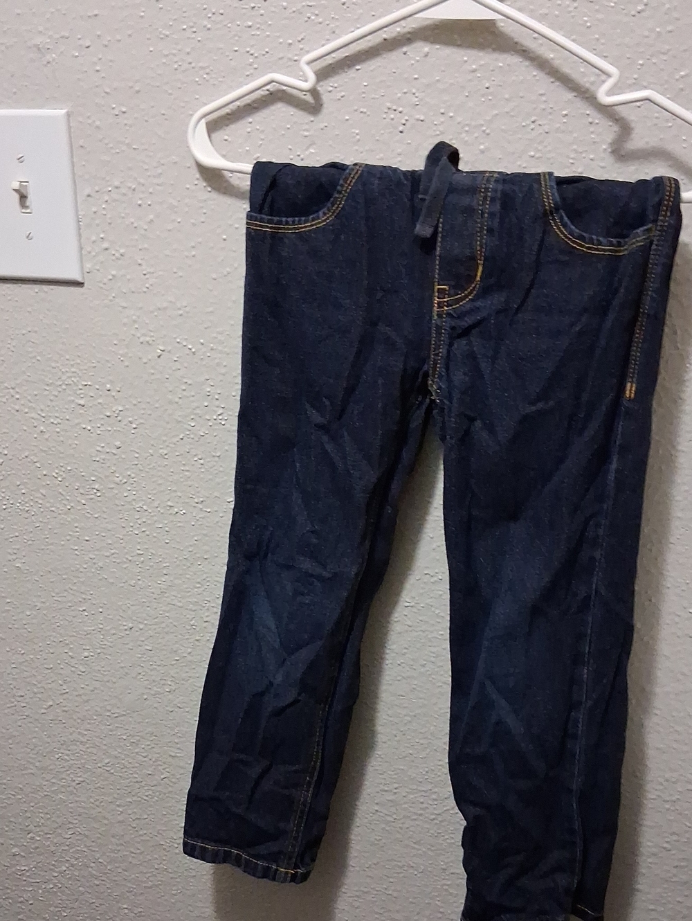 Kids's Dark Blue Denim Jeans